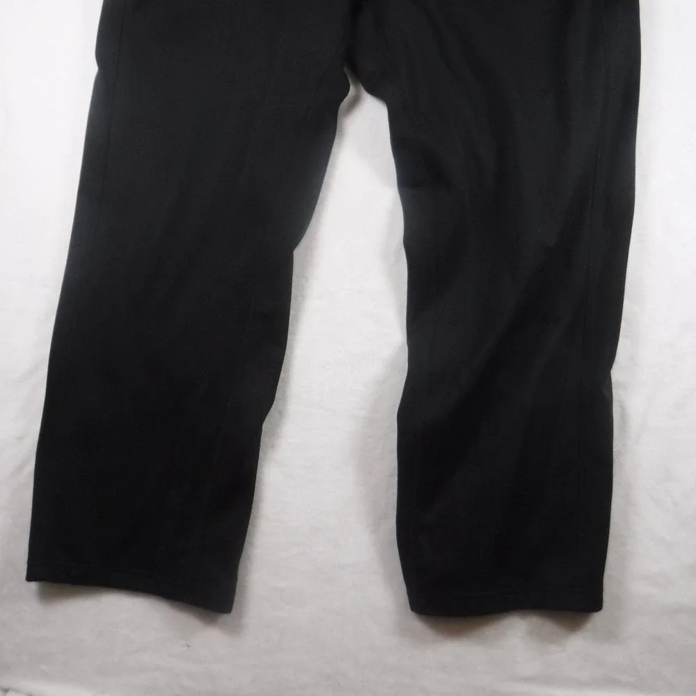 The North Face Mens XXL Black Sweat Pants Elastic Waist Drawstring Straight Leg